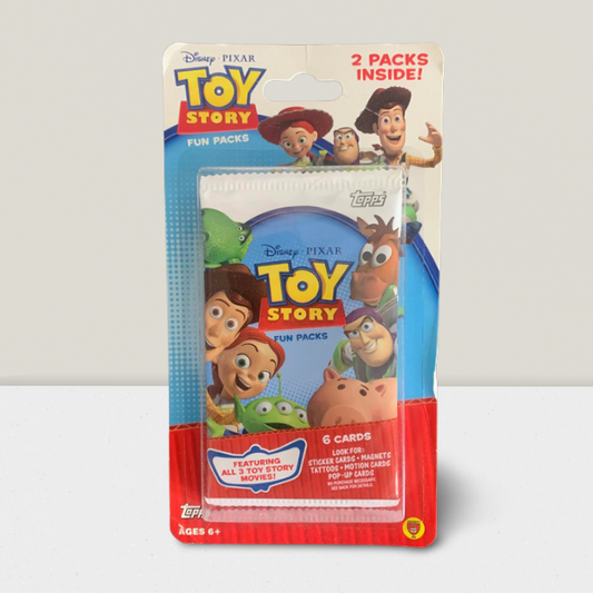 Topps Toy Story Trading Cards 2 Pack Blister Pack - All 3 Toy Story Movies