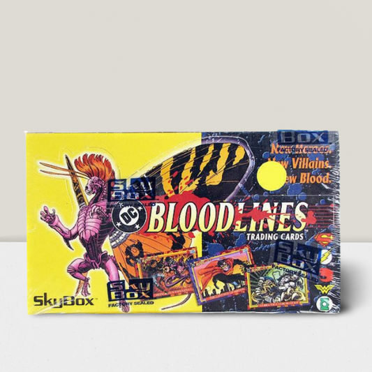 1993 Skybox Bloodlines DC Comics Hobby Sealed Box - 36 Sealed Packs Per Box