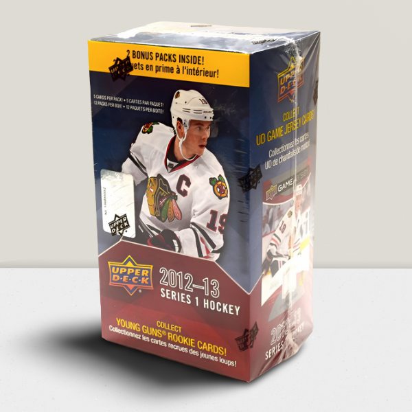 2012-13 Upper Deck Series 1 Factory Sealed Hockey 12 Pack Box