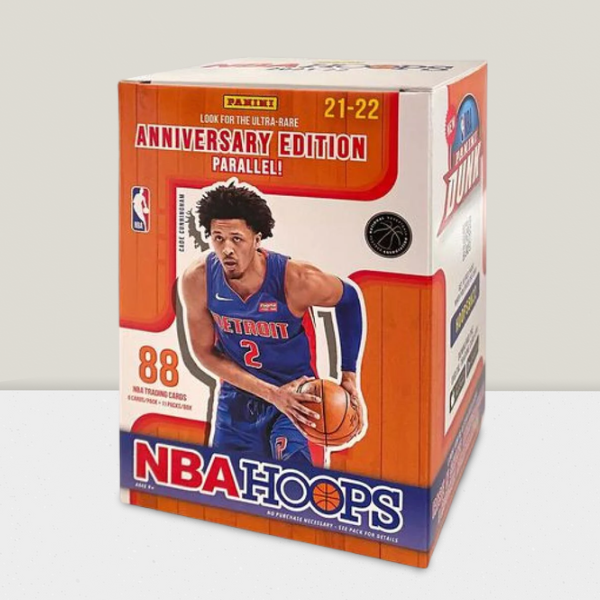 2021-22 Panini NBA Hoops Basketball Box Factory Sealed - 88 Cards!