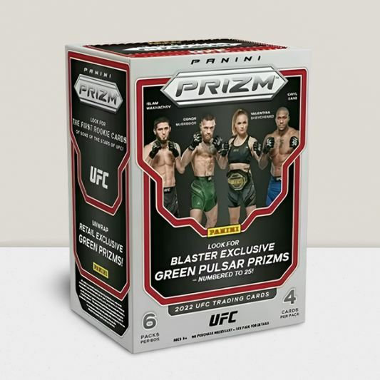 2022 Panini Prizm UFC MMA Blaster Box - Green Pulsar Exclusives