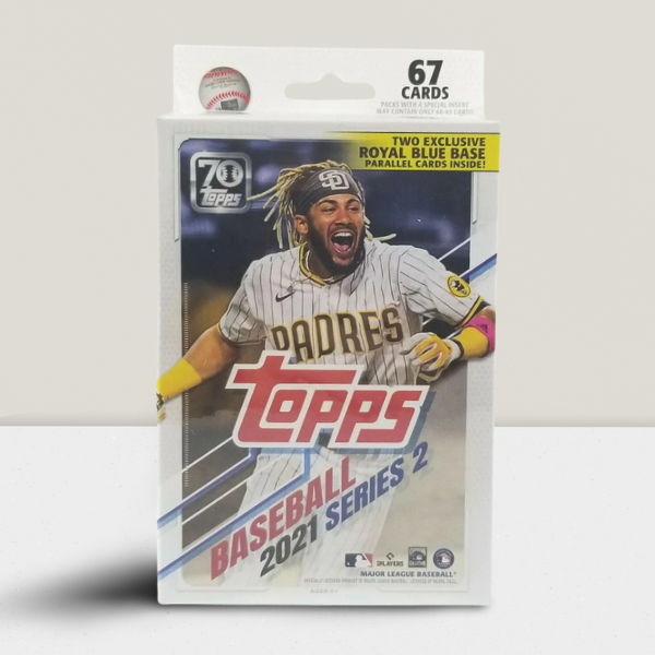 2021 Topps Series 2 Baseball Factory Sealed Box - 2 Exclusives Royal Blue