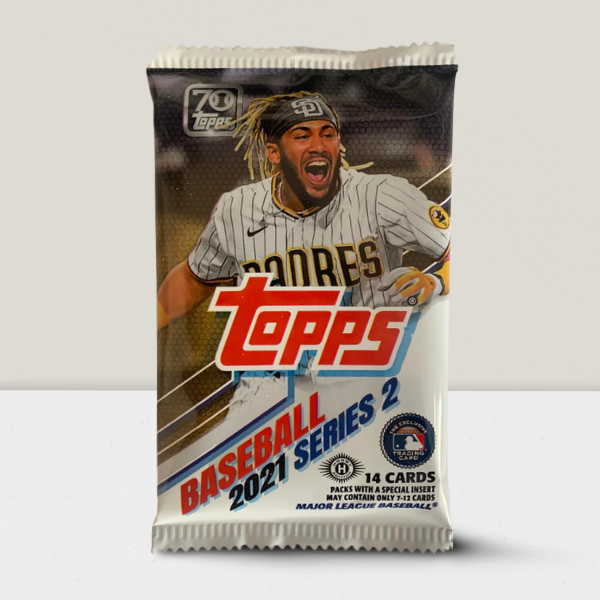 2021 Topps Series 2 Baseball Factory Sealed Hobby 14 Card Pack