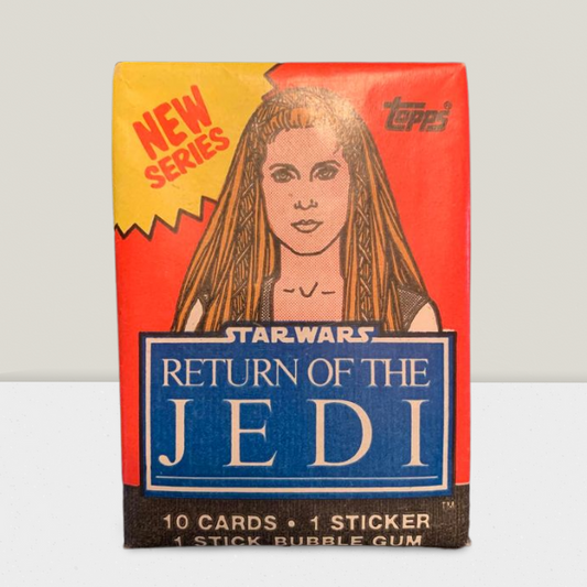 1983 Topps Star Wars Return of Jedi Sealed Wax Hobby Trading Pack PK-134
