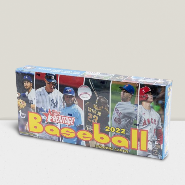 2022 Topps Heritage HOBBY Baseball Sealed Box