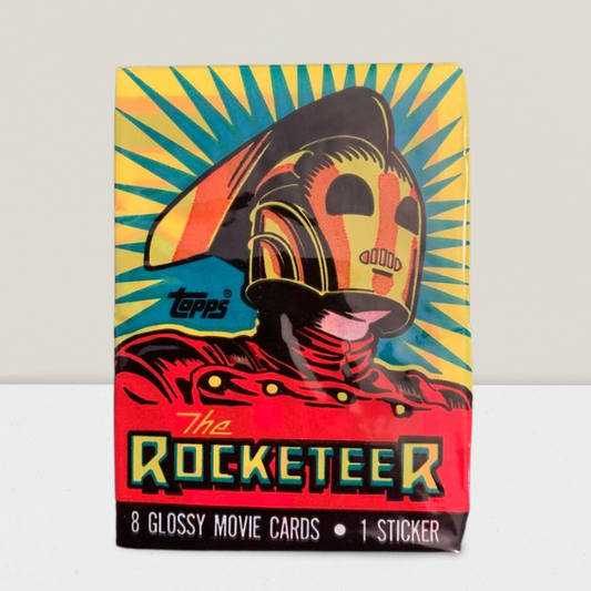 1991 Topps The Rocketeer Series 1 Sealed Wax Hobby Trading Pack PK-160