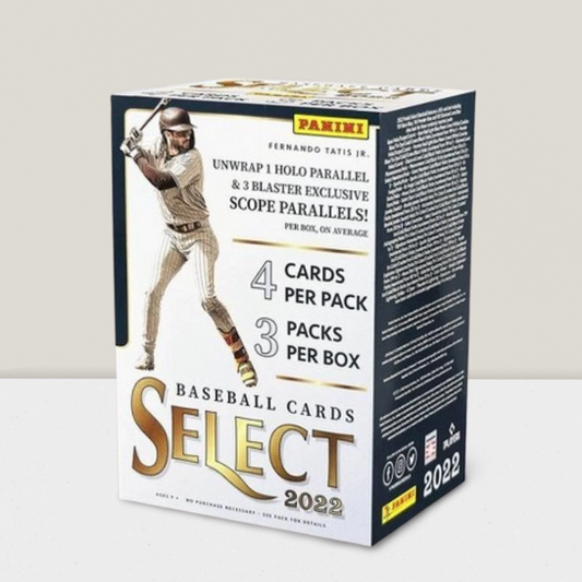 2022 Panini Select Baseball MLB Factory Sealed Box - 3 Packs + Exclusives