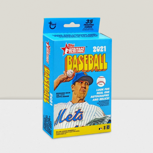 2021 Topps Heritage Baseball Factory Sealed Box - Look for Auto's & Inserts
