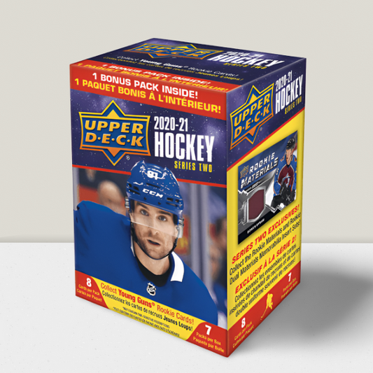 2020-21 Upper Deck Series 2 Blaster Factory Sealed Hockey Box