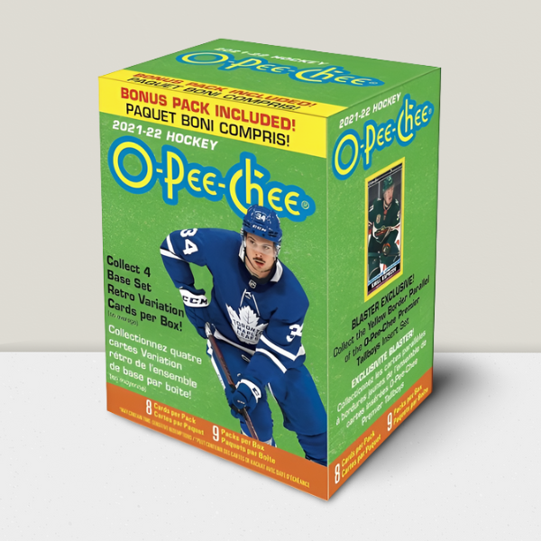 2021-22 Upper Deck O-Pee-Chee Blaster Factory Sealed Hockey Box