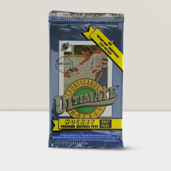 1991-92 Ultimate Draft Picks Hockey NHL PACK - 6 Cards Per Pack