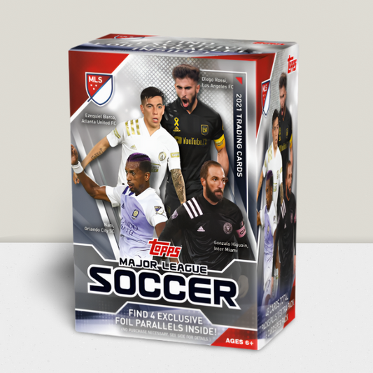 2021 Topps Major League Soccer Box - 4 Exclusive Foil Per Box - 7 Packs