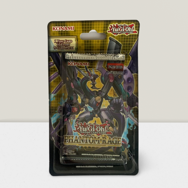 Yu-Gi-Oh! Phantom Rage Booster Sealed Card Game Pack - English Edition Hockey Card World Inc Yu-Gi-Oh! Phantom Rage Booster Sealed Card Game Pack - English Edition Hockey Card World Inc