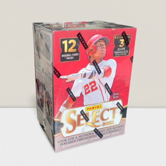 2021 Panini Select Baseball MLB Factory Sealed Box - 3 Scope Parallels