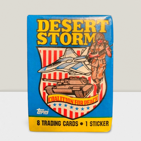 1991 Topps Desert Storm Sealed Wax Hobby Trading Pack PK-167
