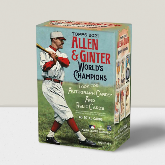 2021 Topps Allen & Ginter Baseball MLB Factory Sealed Box - 7 Packs Per Box!