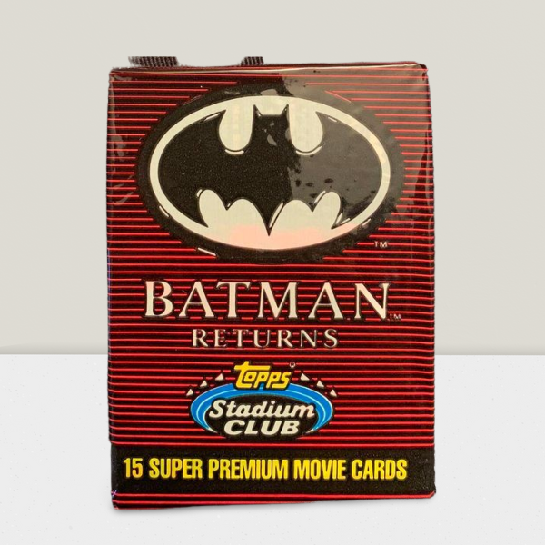 1991 Topps Stadium Club BATMAN Sealed Wax Hobby Trading Pack PK-170