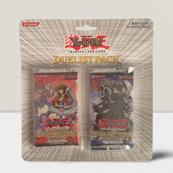 Yu-Gi-Oh! Jaden & Chazz (2) Duelist Booster Sealed Game Packs - English Edition