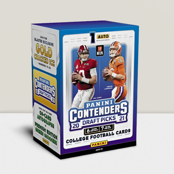 2021 Panini Contenders Football Factory Sealed Box - 1 Auto Per Box