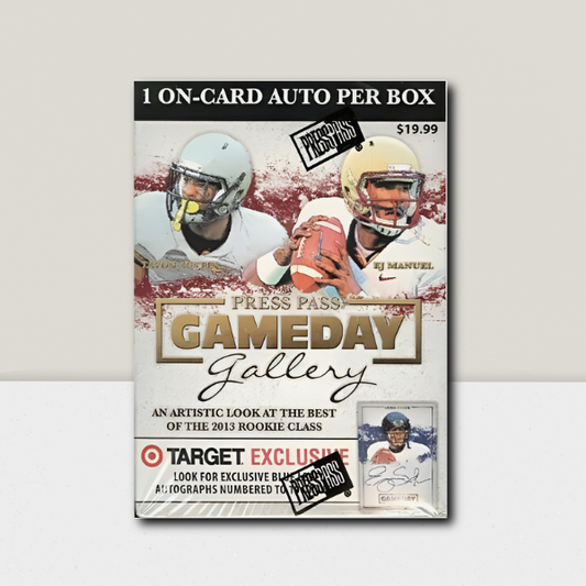 2013 Press Pass Gameday Gallery Football Sealed Box - 1 Pack-Card-Auto / Box