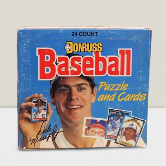 1988 Donruss Cello Jumbo Baseball Box  - 24 Packs Box - 36 Card Pack