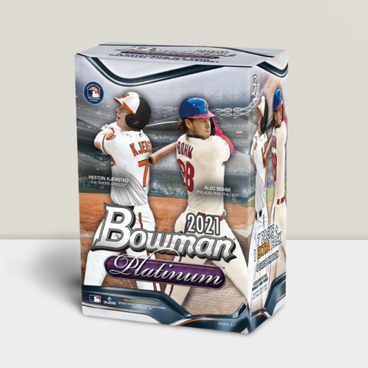 2021 Bowman Platinum Baseball MLB Factory Sealed Blaster Box