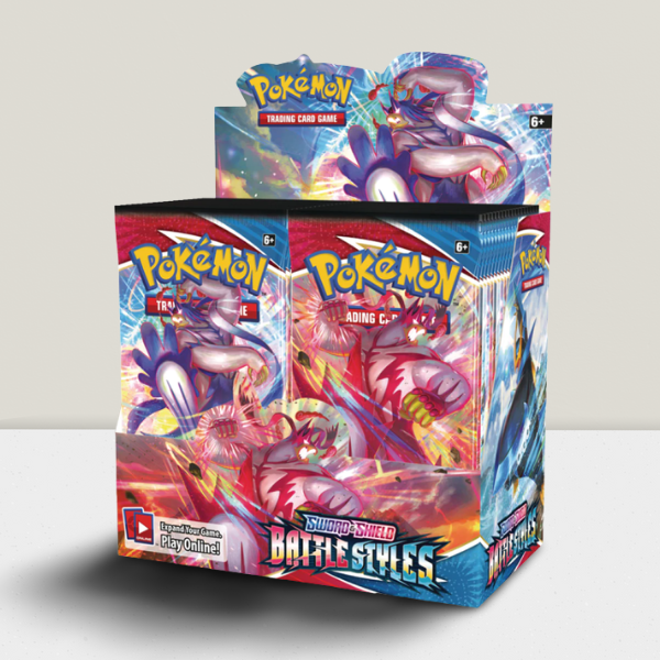 Pokemon Sword & Shield Battle Styles Booster Sealed Box - 36 Pack Box