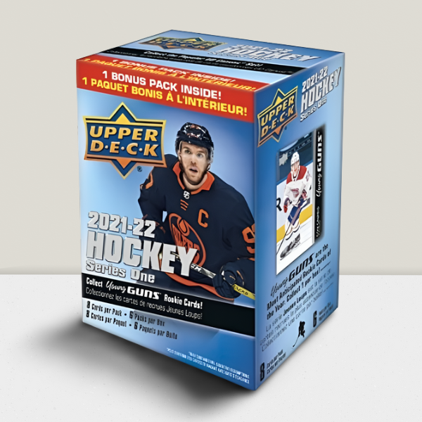 2021-22 Upper Deck Series 1 Blaster Factory Sealed Hockey Box