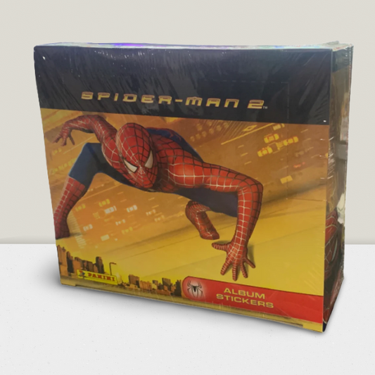 2004 Panini Marvel Spider-Man 2 Sealed 48 Album Sticker Pack Box