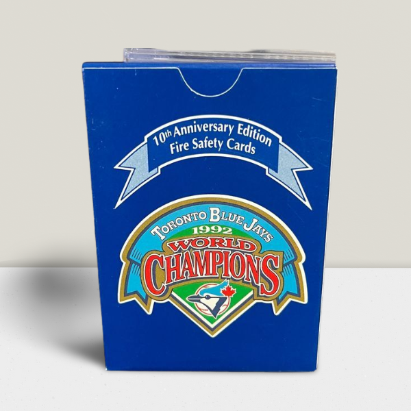 1993 Toronto Blue Jays 10th Anniversary, Fire Safety Team 36-Card Set