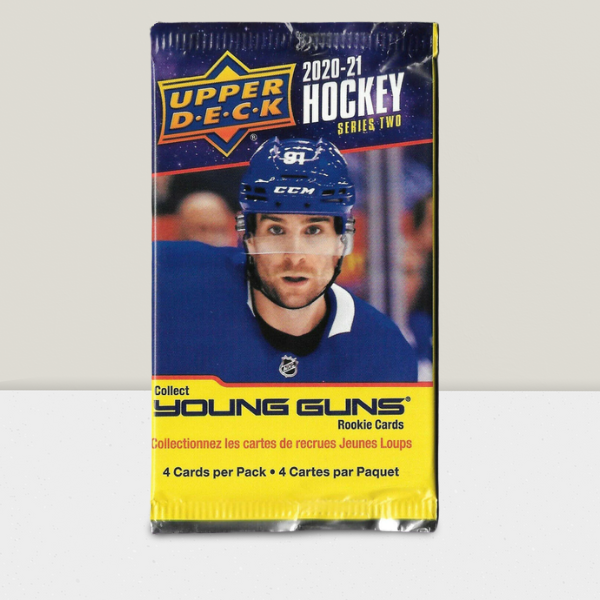 2020-21 Upper Deck Series 2 Factory Sealed Hockey PACK