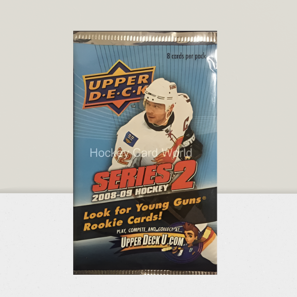 2008-09 Upper Deck Series 2 Hockey Retail Pack - Bishop, Schneider YG ++