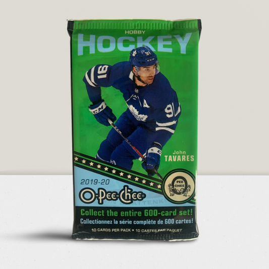 2019-20 Upper Deck O-Pee-Chee Hobby Pack - 10 Cards Per Pack