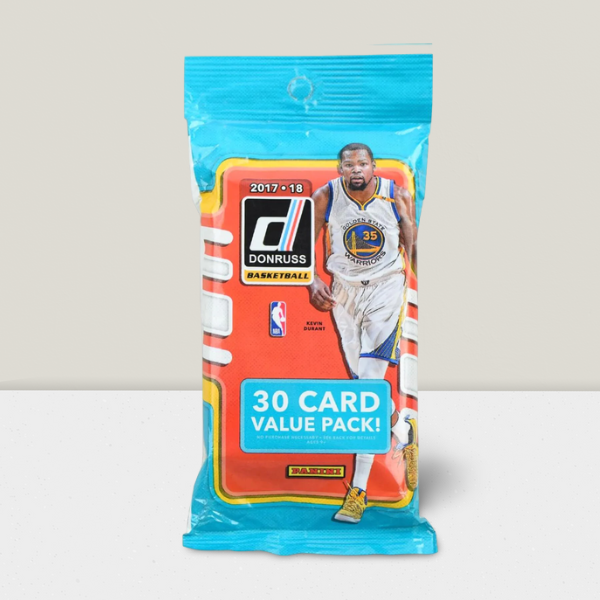 2017-18 Panini Donruss Jumbo Fat Basketball Trading Card Pack