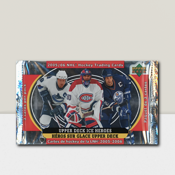 2005-06 Upper Deck Ice McDonalds Hobby PACK - Canadian Exclusive - Crosby Rookies