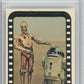 1977 Topps Star Wars Stickers #24 Driods on the Sand Planet Graded NM HCWG 6 Image 1