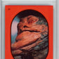 1983 Topps Star Wars Stickers Orange #27B Jabba The Hut Graded NM HCWG 6 Image 1