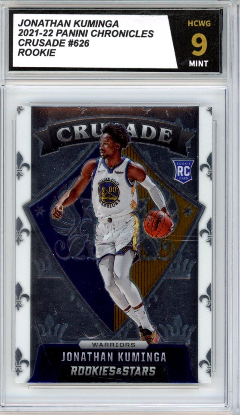 2021-22 Panini Chronicles Crusade #626 Jonathan Kuminga Rookie Mint HCWG 9 Image 1