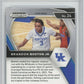 2021-22 Panini Prizm Draft Picks Orange Ice #24 Brandon Boston Jr. Rookie HCWG 9 Image 2