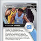2021-22 Panini Prizm Draft Picks Orange Ice #25 Day'Ron Sharpe Rookie HCWG 9 Image 2
