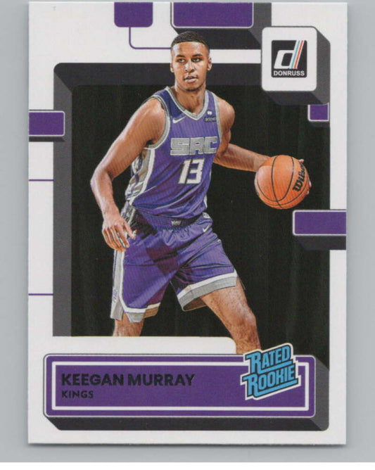 2022-23 Donruss #204 Keegan Murray Rated Rookie RC  V98065 Image 1