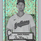 2021 Chrome Plat Ann Refractor B/W Mini Diamonds #256 Zach Plesac  V98069 Image 1