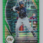 2021 Panini Prizm Draft Picks Green Pulsar #187 Justyn-Henry Malloy  V98078 Image 1