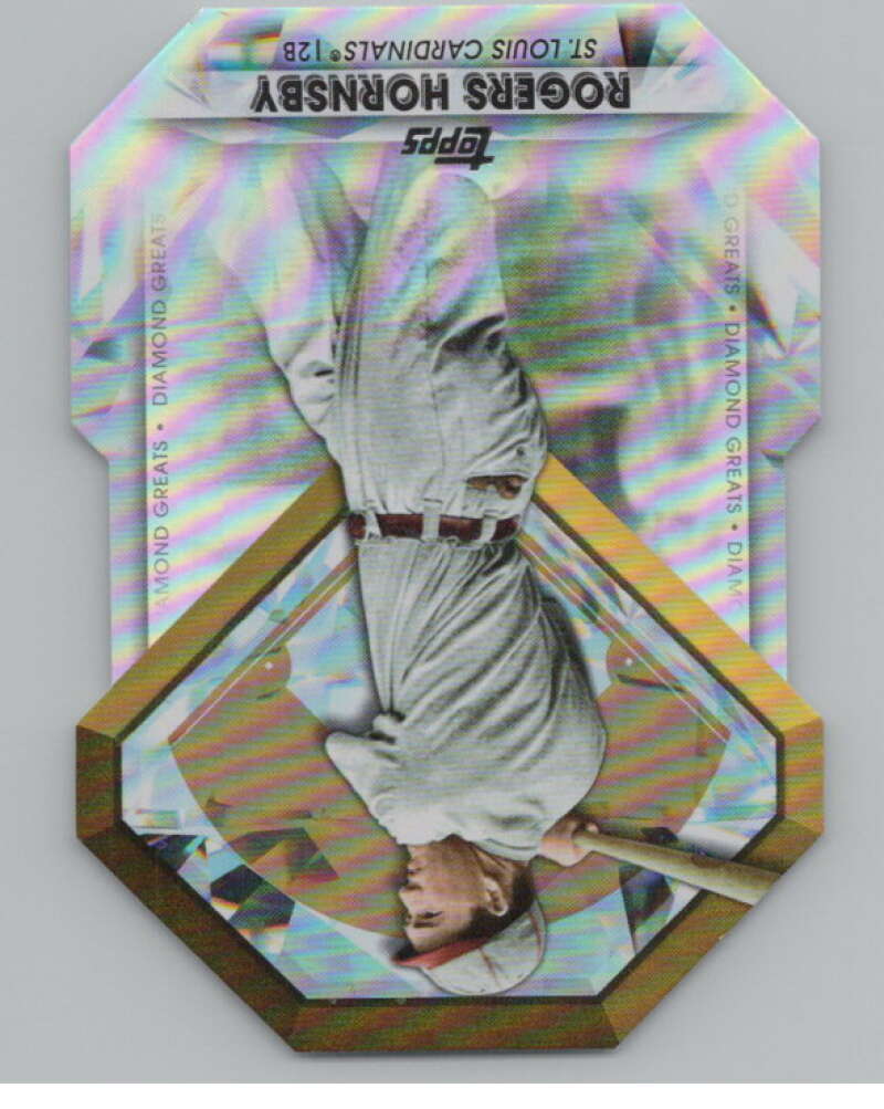 2022 Topps Diamond Greats Die-Cuts #DGDC-72 Rogers Hornsby V98080 Image 1