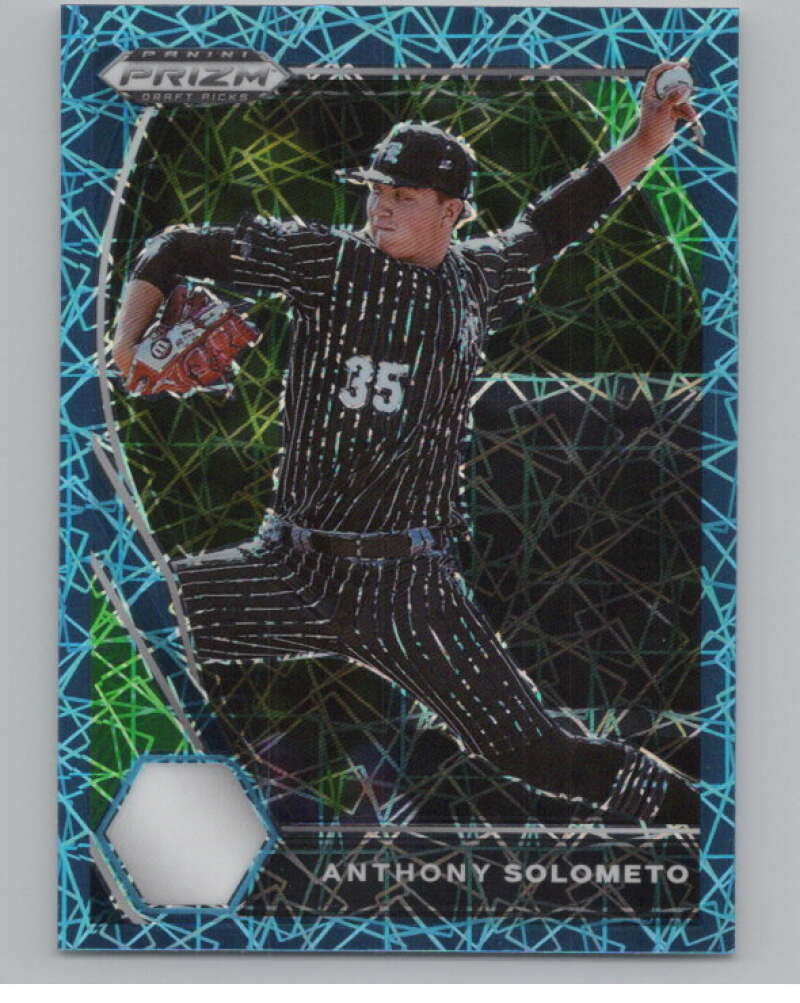 2021  Prizm Draft Picks Carolina Blue Velocity #37 Anthony Solometo  V98082 Image 1