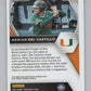 2021  Prizm Draft Picks Carolina Blue Velocity #67 Adrian Del Castillo  V98083 Image 2