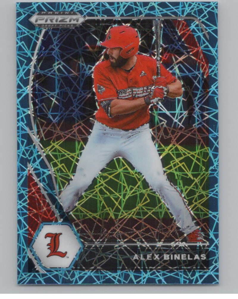 2021  Prizm Draft Picks Carolina Blue Velocity #86 Alex Binelas  V98084 Image 1