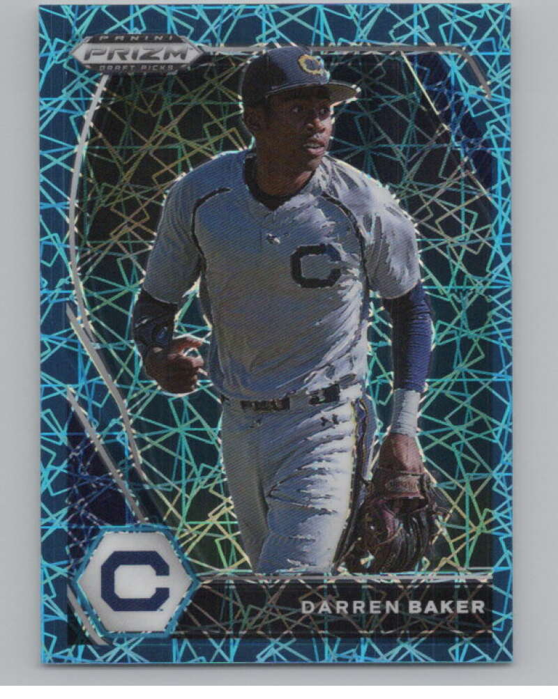 2021  Prizm Draft Picks Carolina Blue Velocity #202 Darren Baker  V98087 Image 1