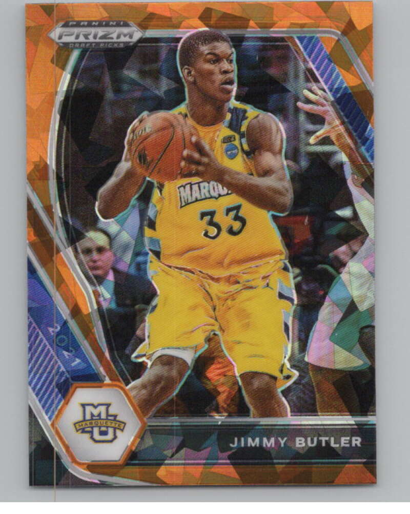 2021-22 Panini Prizm Draft Picks Prizms Orange Ice #66 Jimmy Butler  V98127 Image 1