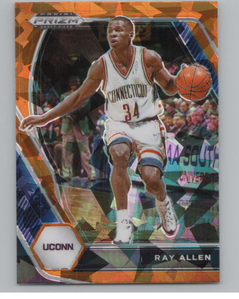 2021-22 Panini Prizm Draft Picks Prizms Orange Ice #91 Ray Allen  V98132 Image 1